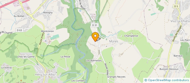 localisation de l'entreprise MADAME NATACHA MORENS à MURES