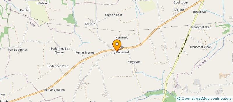 localisation de l'entreprise MADAME NATACHA MORIN  CAST