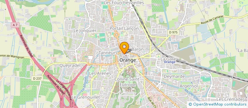 localisation de l'entreprise MADAME NATACHA MORNET  ORANGE