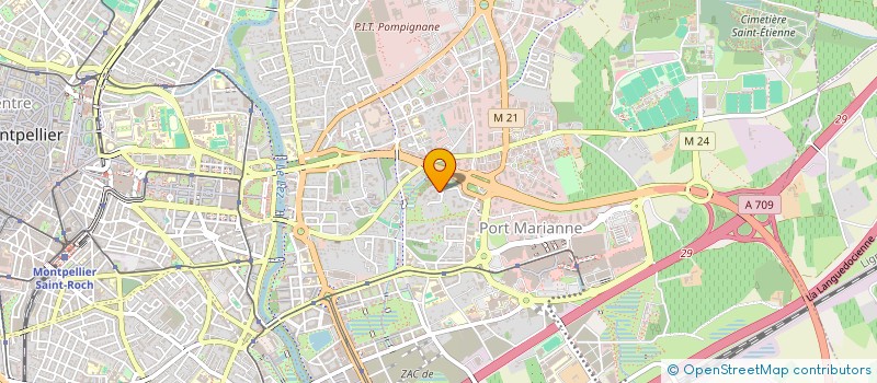 localisation de l'entreprise MADAME NATACHA MOUCHET à MONTPELLIER