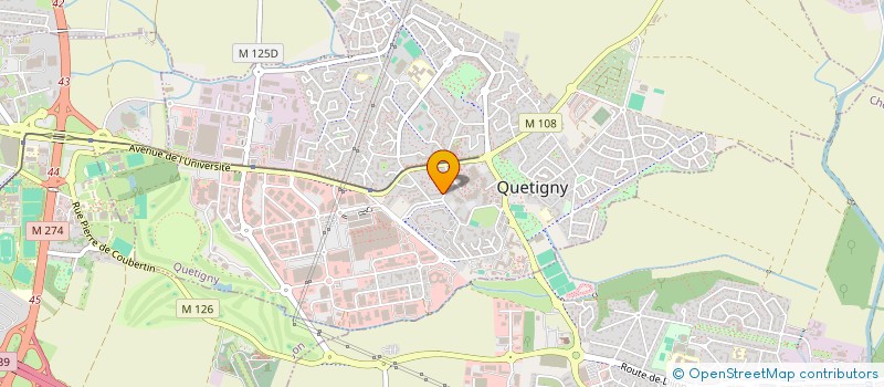 localisation de l'entreprise MADAME NATACHA MOUSSEUX à QUETIGNY