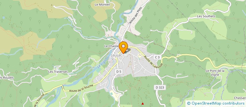 localisation de l'entreprise MADAME NATACHA NITTING  JAUJAC