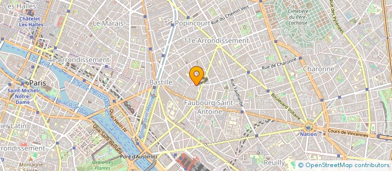 localisation de l'entreprise MADAME NATACHA NOUCHI à PARIS