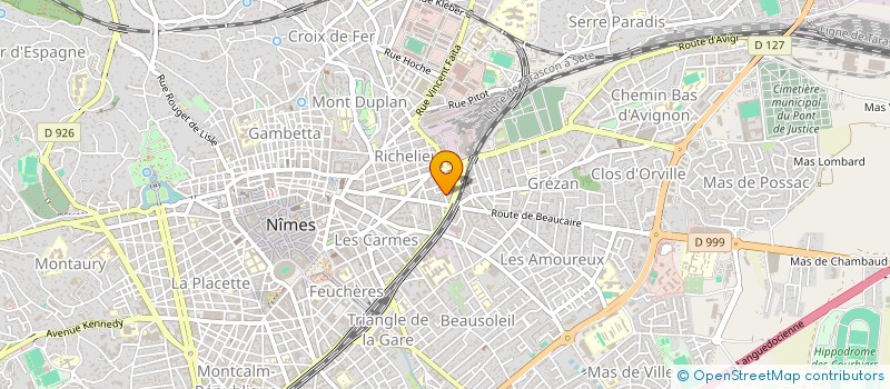 localisation de l'entreprise MADAME NATACHA PAYET  NIMES