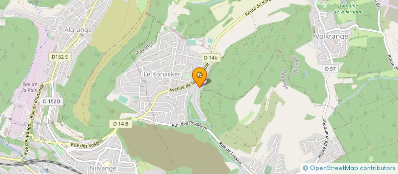 localisation de l'entreprise MADAME NATACHA PERNELLE  THIONVILLE