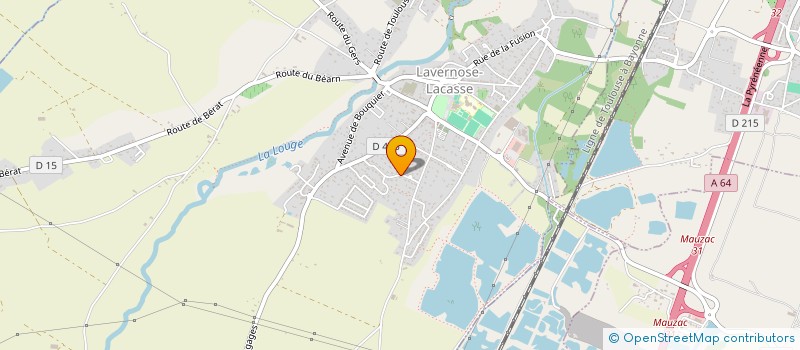 localisation de l'entreprise MADAME NATACHA PERUSIN  LACANAU