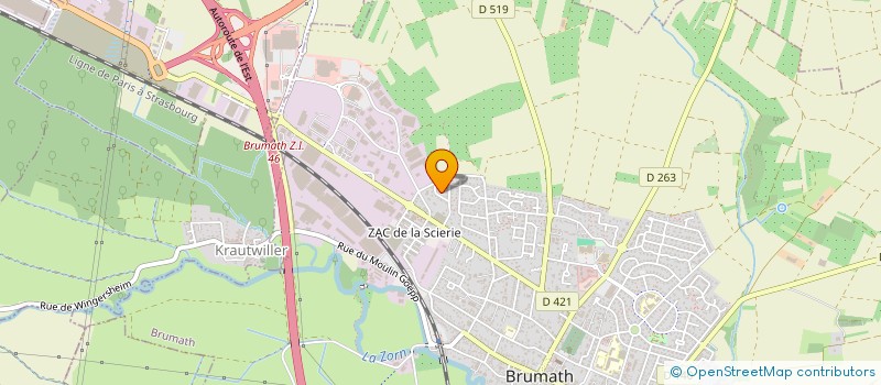 localisation de l'entreprise MADAME NATACHA PFERTZEL  SCHWEIGHOUSE-SUR-MODER