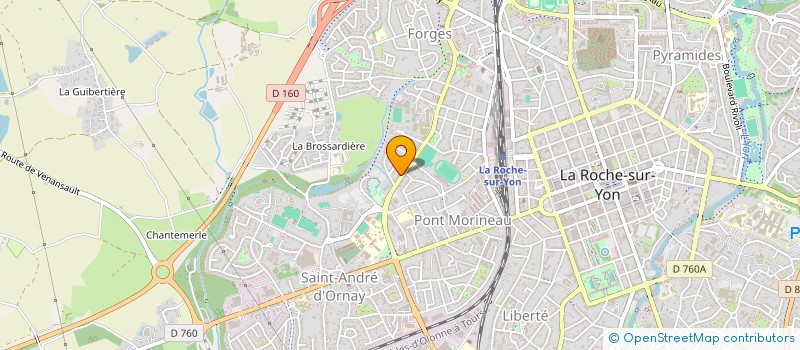 localisation de l'entreprise MADAME NATACHA PICARD à LA ROCHE-SUR-YON