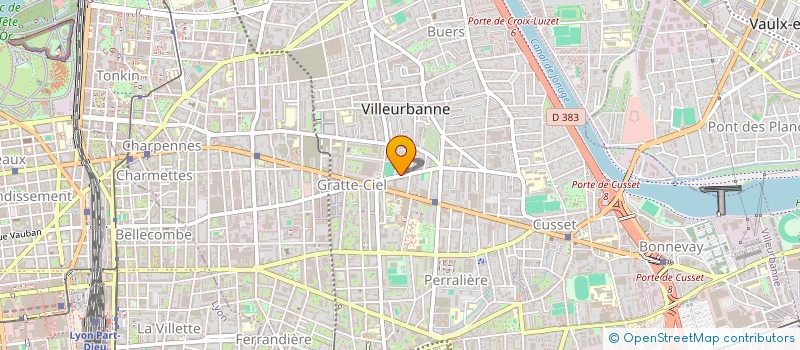localisation de l'entreprise MADAME NATACHA PIGNOLET à VILLEURBANNE