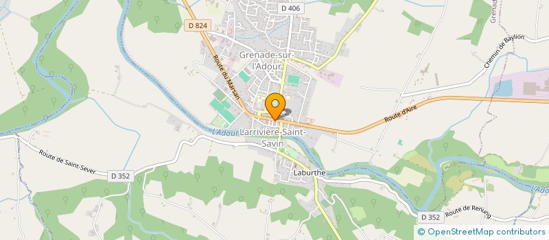 localisation de l'entreprise MADAME NATACHA PITO  GRENADE-SUR-L'ADOUR