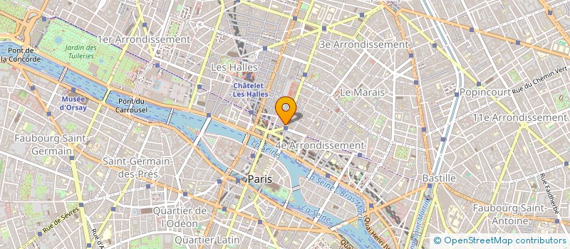 localisation de l'entreprise MADAME NATACHA POMARAT  PARIS