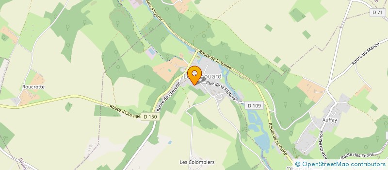 localisation de l'entreprise MADAME NATACHA POULET  VALLIQUERVILLE