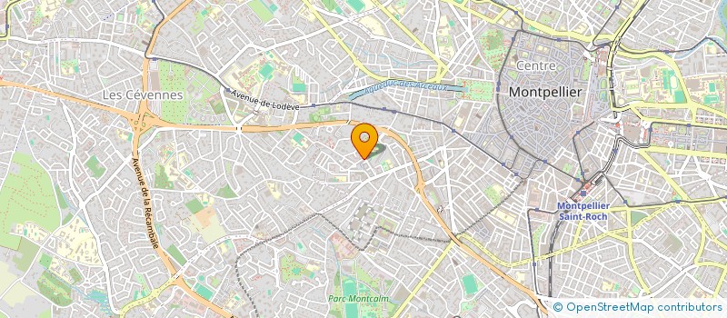 localisation de l'entreprise MADAME NATACHA PROBST à MONTPELLIER