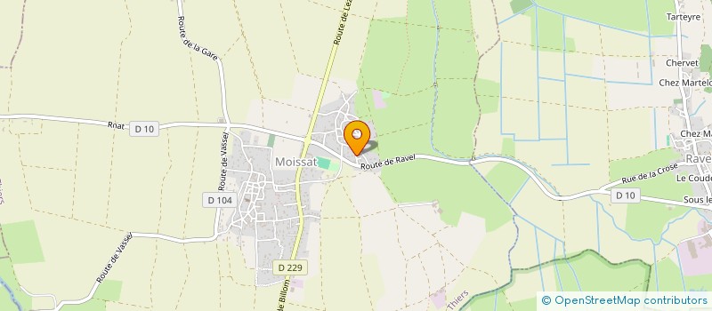 localisation de l'entreprise MADAME NATACHA PUECH  VERTAIZON