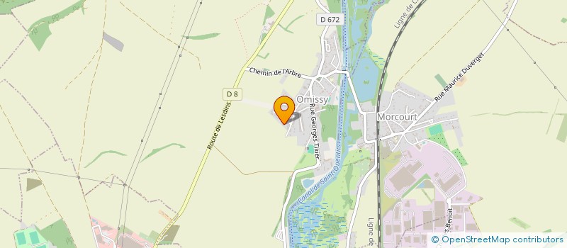 localisation de l'entreprise MADAME NATACHA RAMALHO DO VALE  OMISSY