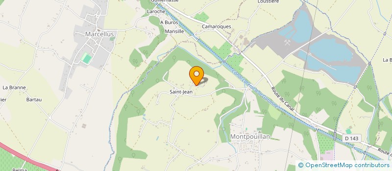 localisation de l'entreprise MADAME NATACHA RAYMOND  MONTPOUILLAN