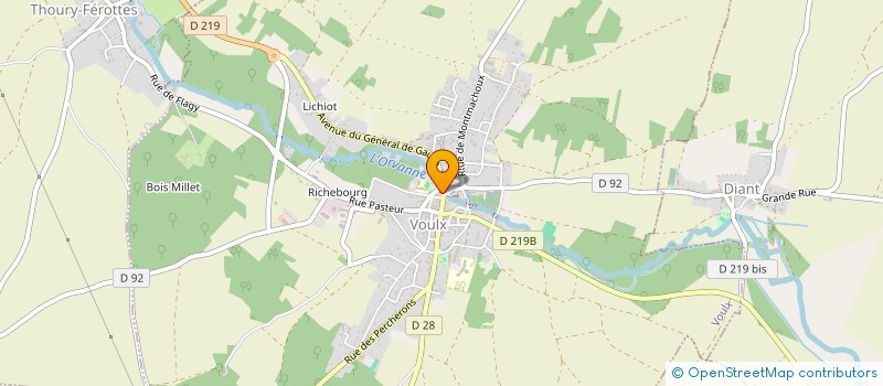 localisation de l'entreprise MADAME NATACHA REVY  NOISY-RUDIGNON