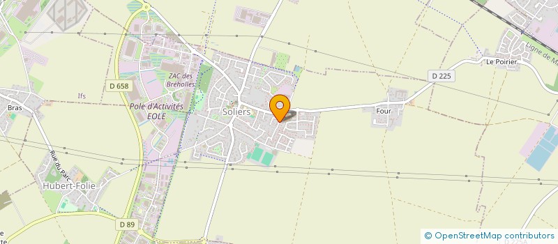 localisation de l'entreprise MADAME NATACHA RIQUET  SOLIERS