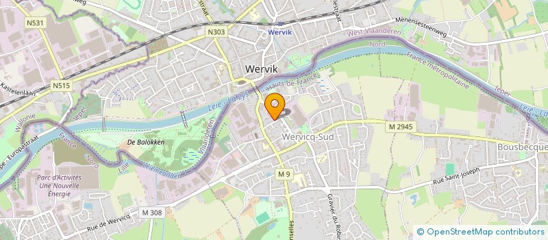 localisation de l'entreprise MADAME NATACHA ROLLOS  WERVICQ-SUD