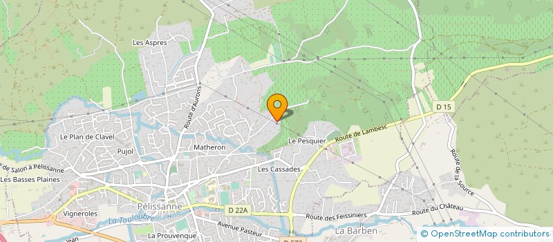 localisation de l'entreprise MADAME NATACHA ROSSI  PELISSANNE