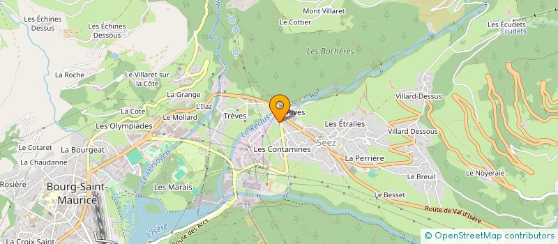 localisation de l'entreprise MADAME NATACHA ROTTIER à MONTVALEZAN