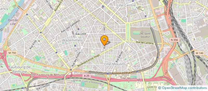 localisation de l'entreprise MADAME NATACHA ROUYER à LILLE