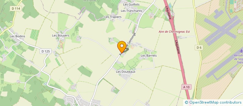 localisation de l'entreprise MADAME NATACHA ROY  CHERMIGNAC