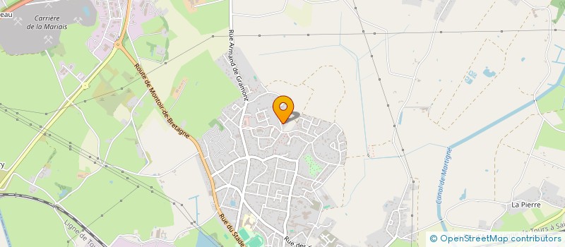 localisation de l'entreprise MADAME NATACHA SARROTTE  DONGES