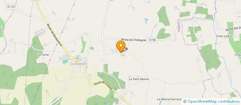 localisation de l'entreprise MADAME NATACHA SAVIN à CONDEON