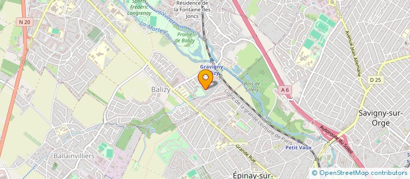 localisation de l'entreprise MADAME NATACHA SCHARNITZKY à LONGJUMEAU