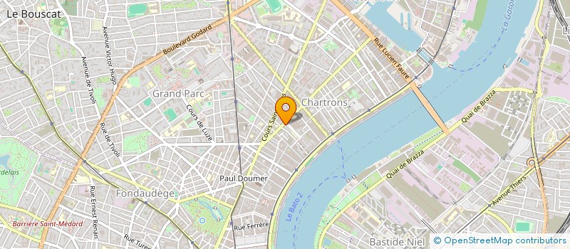 localisation de l'entreprise MADAME NATACHA SCLAFER  BORDEAUX