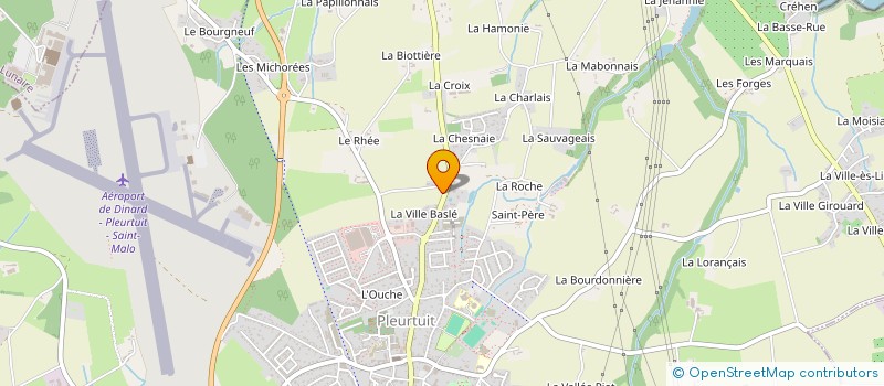 localisation de l'entreprise MADAME NATACHA SECARDIN  PLEURTUIT