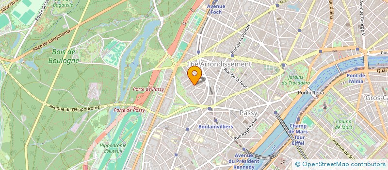 localisation de l'entreprise MADAME NATACHA SIMORRE  PARIS