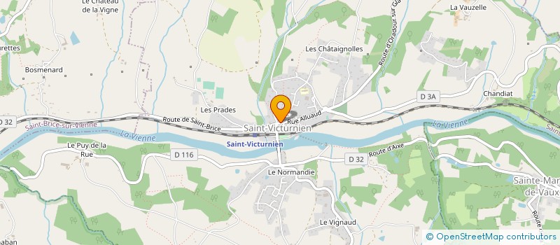 localisation de l'entreprise MADAME NATACHA STARCEVIC à SAINT-VICTURNIEN