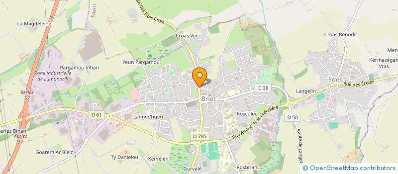 localisation de l'entreprise MADAME NATACHA STEPHAN  BRIEC