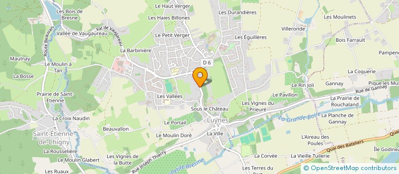 localisation de l'entreprise MADAME NATACHA TARDY  LUYNES