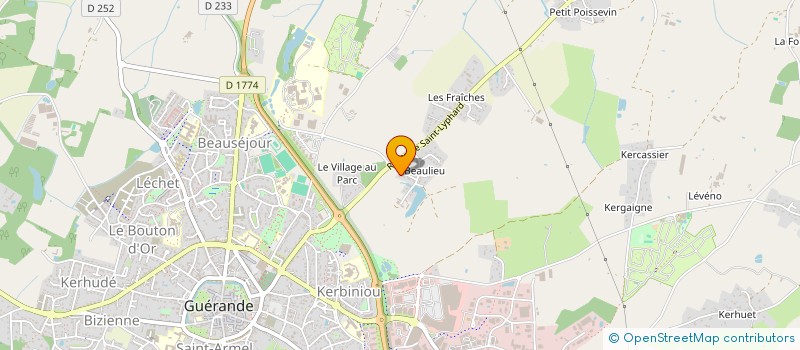 localisation de l'entreprise MADAME NATACHA TESSIER  GUERANDE