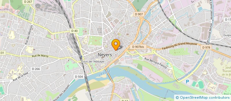 localisation de l'entreprise MADAME NATACHA TEXIER à NEVERS
