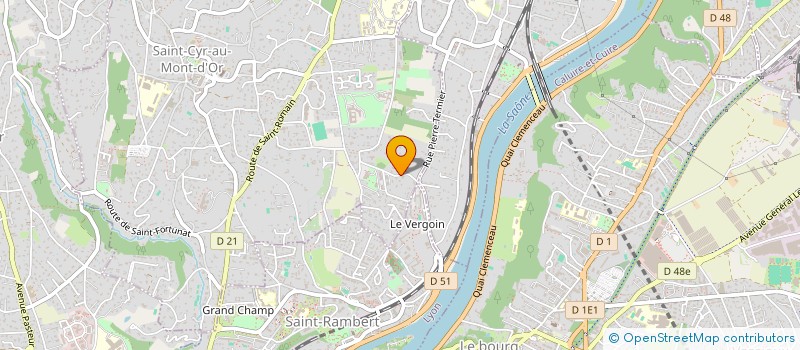 localisation de l'entreprise MADAME NATACHA VERPILLOT  SAINT-CYR-AU-MONT-D'OR