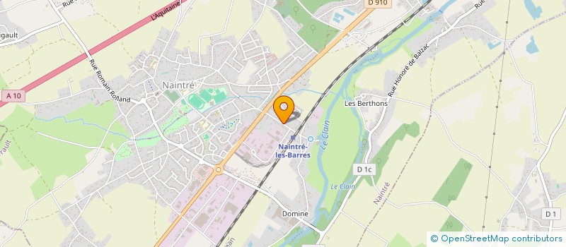 localisation de l'entreprise MADAME NATACHA VIGEANT  NAINTRE