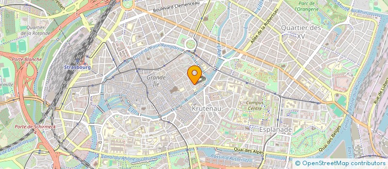 localisation de l'entreprise MADAME NATACHA WANDOCH à STRASBOURG
