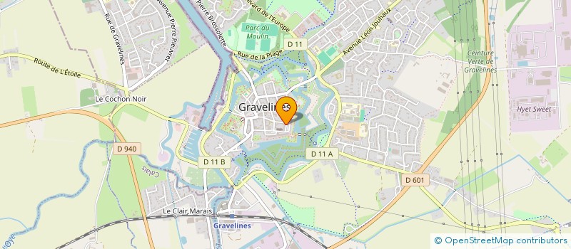 localisation de l'entreprise MADAME NATACHA WAVRANT à GRAVELINES