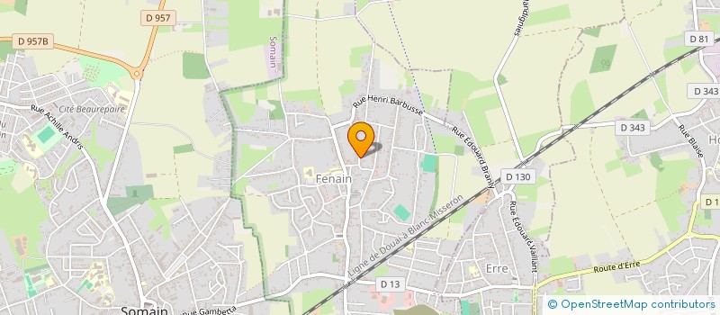 localisation de l'entreprise MADAME NATACHA ZAWADZKI  FENAIN