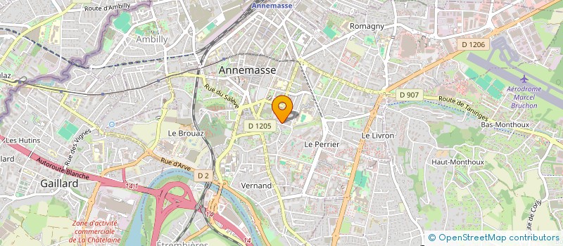 localisation de l'entreprise MADAME NATAL AL ASSAD  ANNEMASSE