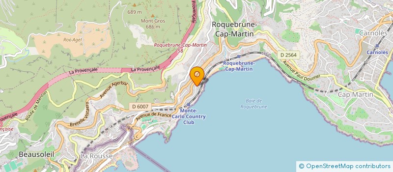 localisation de l'entreprise MADAME NATALI KONDAKOVA à ROQUEBRUNE-CAP-MARTIN