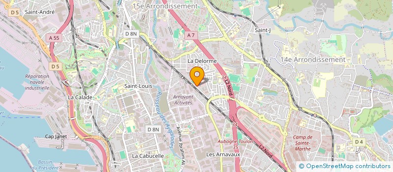localisation de l'entreprise MADAME NATALI SPASENIC à MARSEILLE