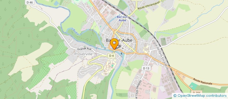 localisation de l'entreprise MADAME NATALIA AGEIKINA  BAR-SUR-AUBE