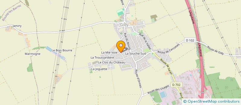 localisation de l'entreprise MADAME NATALIA ANDREA PEREIRA SEIXAS  GIDY