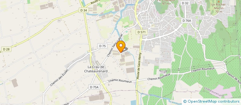 localisation de l'entreprise MADAME NATALIA ARRIAGA  CHATEAURENARD