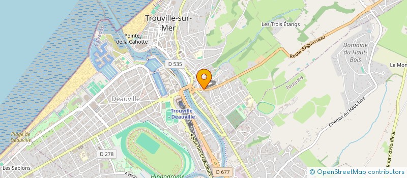 localisation de l'entreprise MADAME NATALIA BILAN à TROUVILLE-SUR-MER